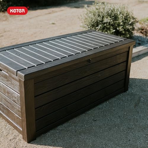 150 Gallon Resin Outdoor Storage Deck Box M1012