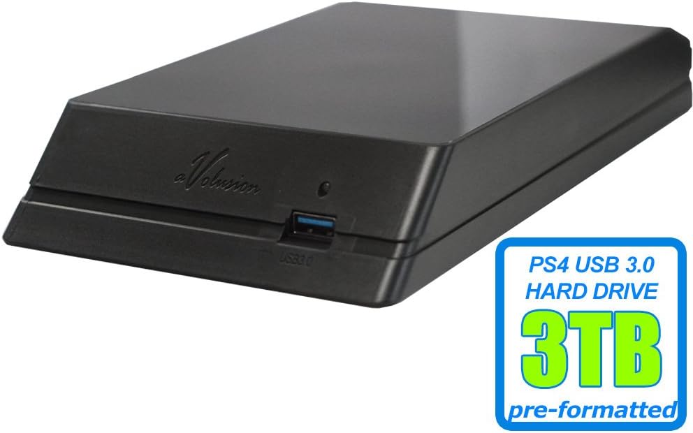 3TB 7200RPM USB 3.0 External Hard Drive Q206898