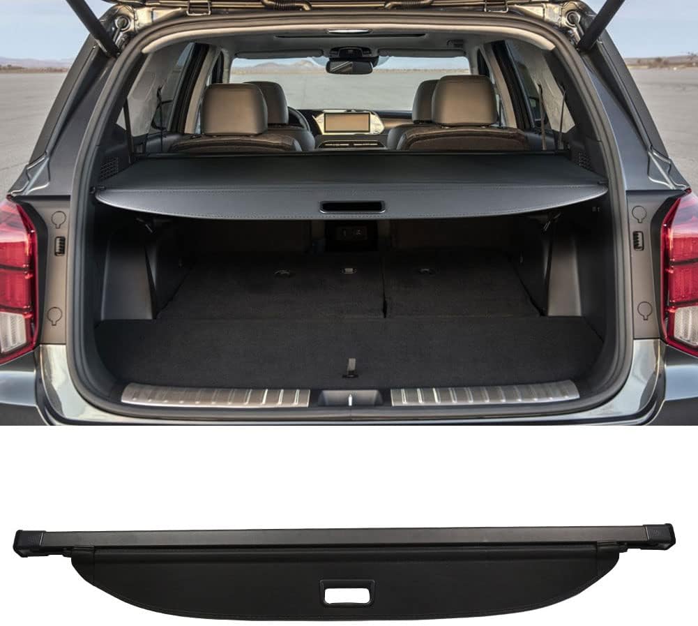 Cargo Cover Rear Trunk Retractable Security Shade Pack of 2 P166234