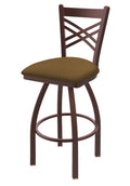 Swivel Bar Stool with Bronze Finish Q365