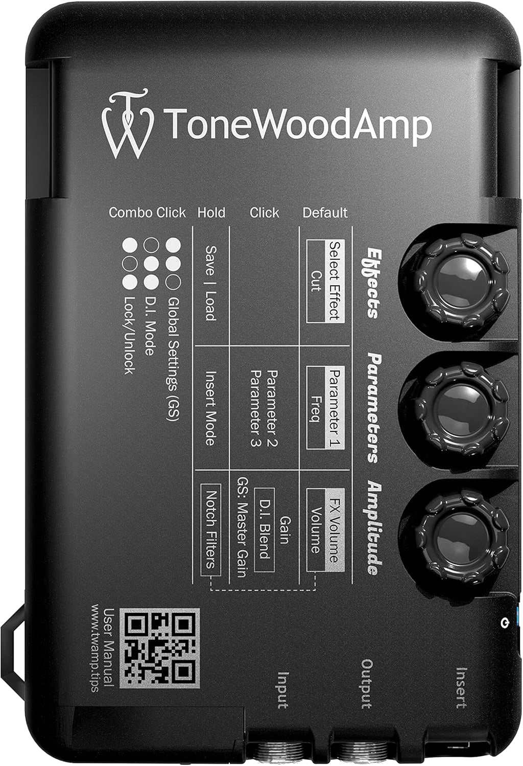 Multi-Effect Processor for Acoustic-Electric Guitars V97578