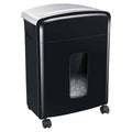 12 Sheet Micro Cut Paper Shredder Bin, Black A798681