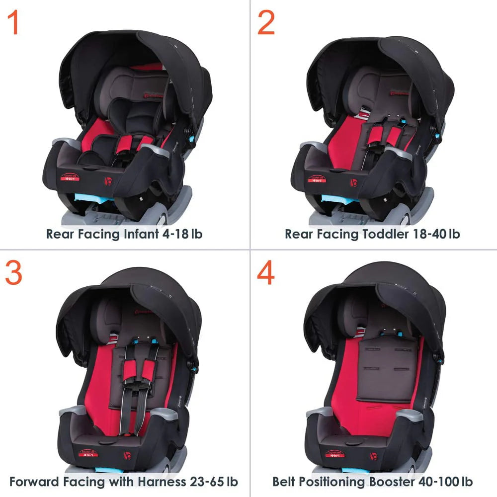 4-in-1 Convertible Car Seat M651