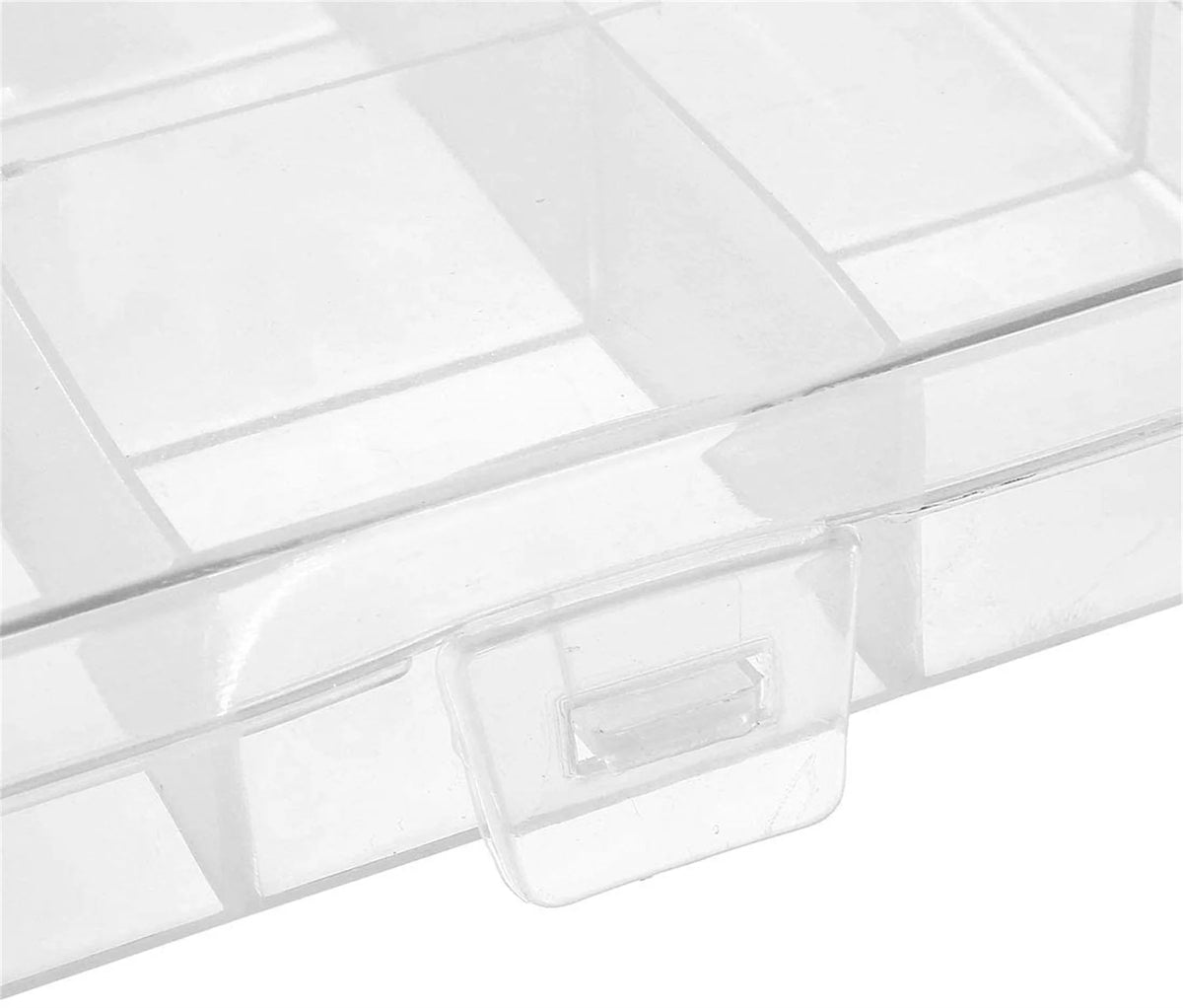Plastic 24 Grids Electronic Component Storage Box Pack of 2 J2468