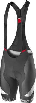 Black/White/Red Bibshort F72471
