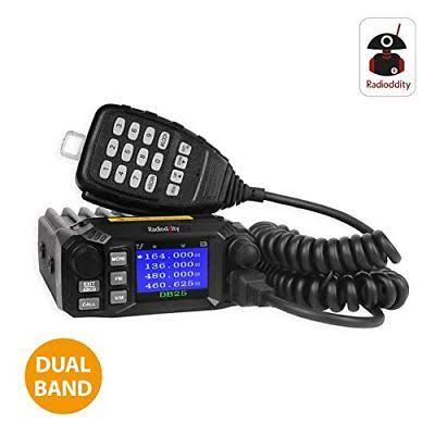 Dual Band VHF UHF 25W Mobile Radio with 4 Color Display H899