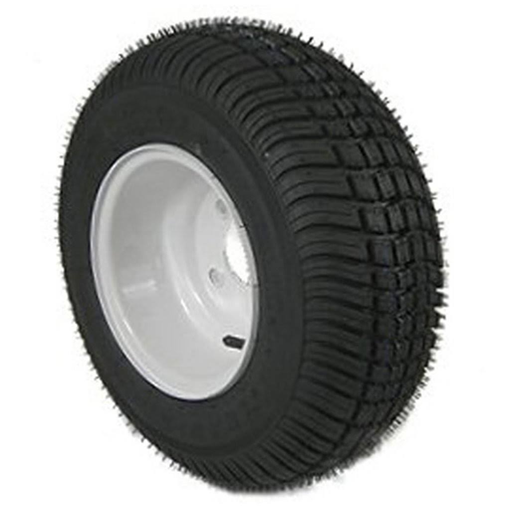 215/60-8 4 Hole White Tire & Wheel V7144