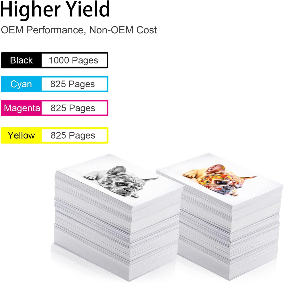 Black Ink Cartridge 2 Packs U689