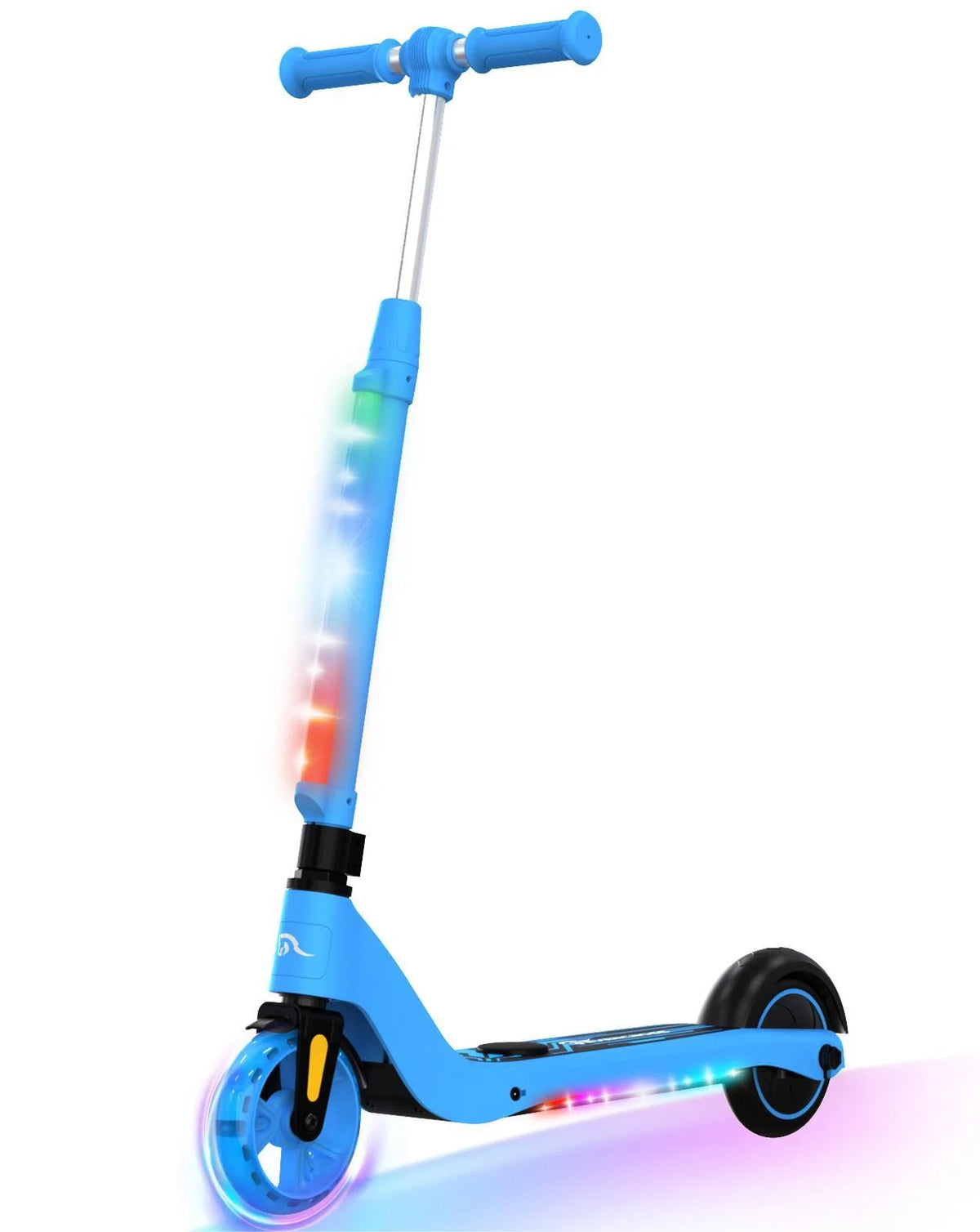 Electric Scooter for Kids, 5 mph, Adjustable Height, Lightweight, Blue Z309