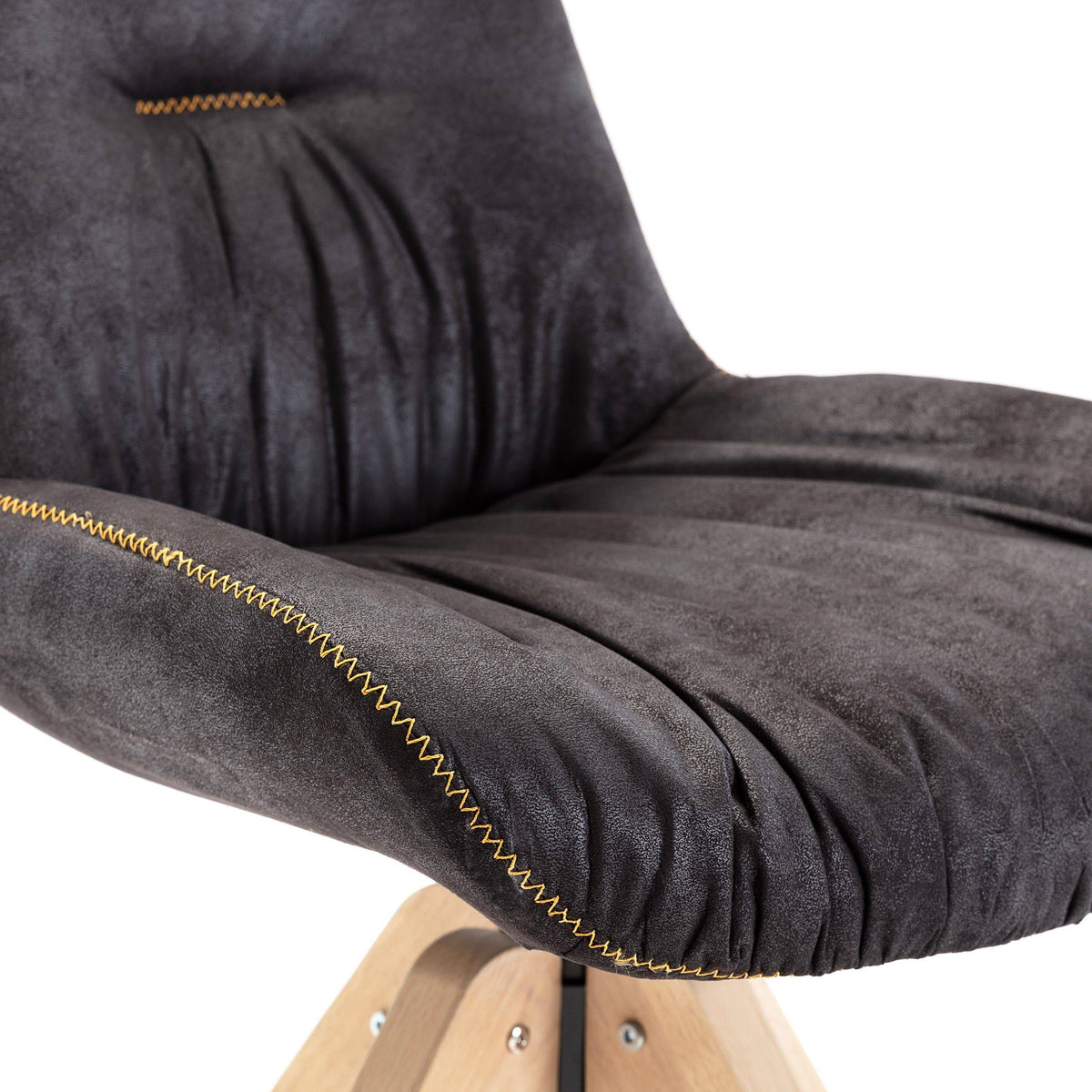 Swivel Side Chair Black I766