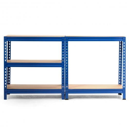 Blue 5-Tier Steel Heavy Duty Storage Shelving Unit V58218