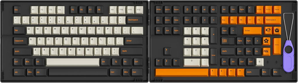 158 Keys PBT Double Shot Keycap for Mechanical Keyboards R91239