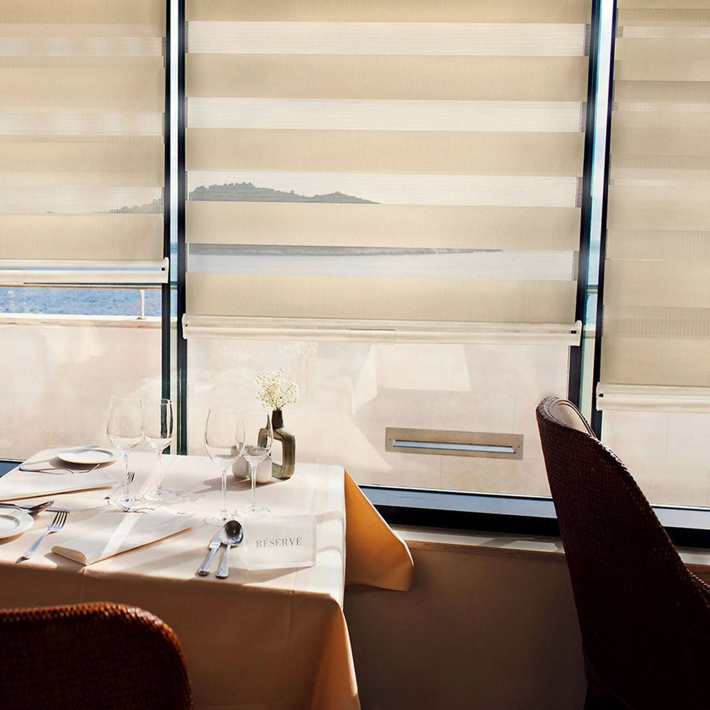 Zebra Roller Shades, 66 inch x 72 inch T2048