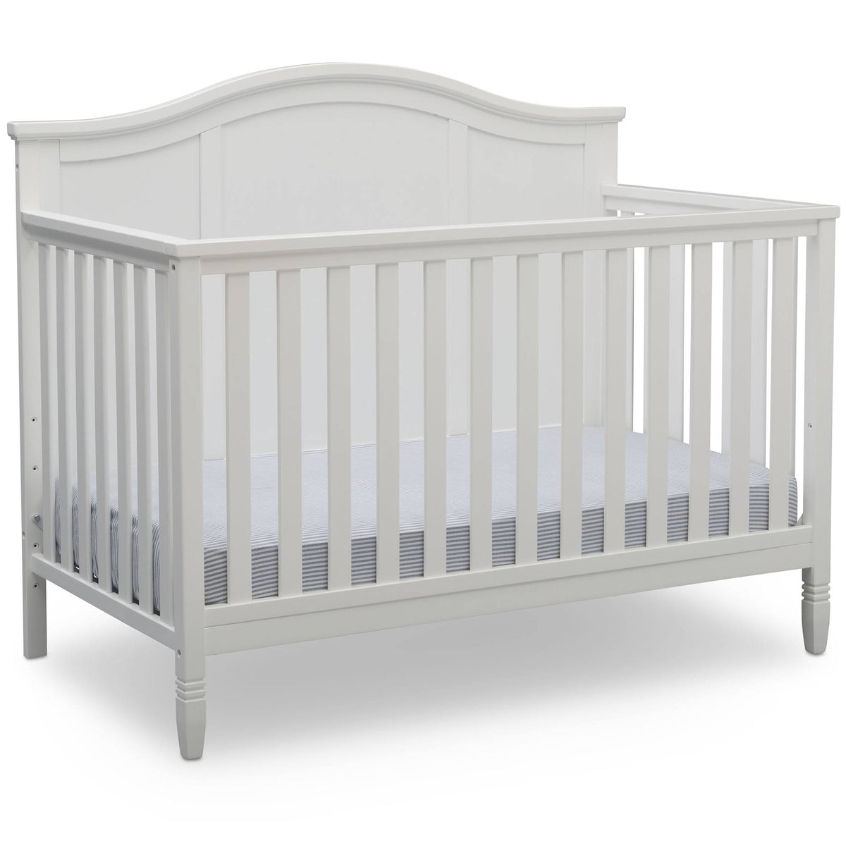 4-in-1 Convertible Baby Crib W8585