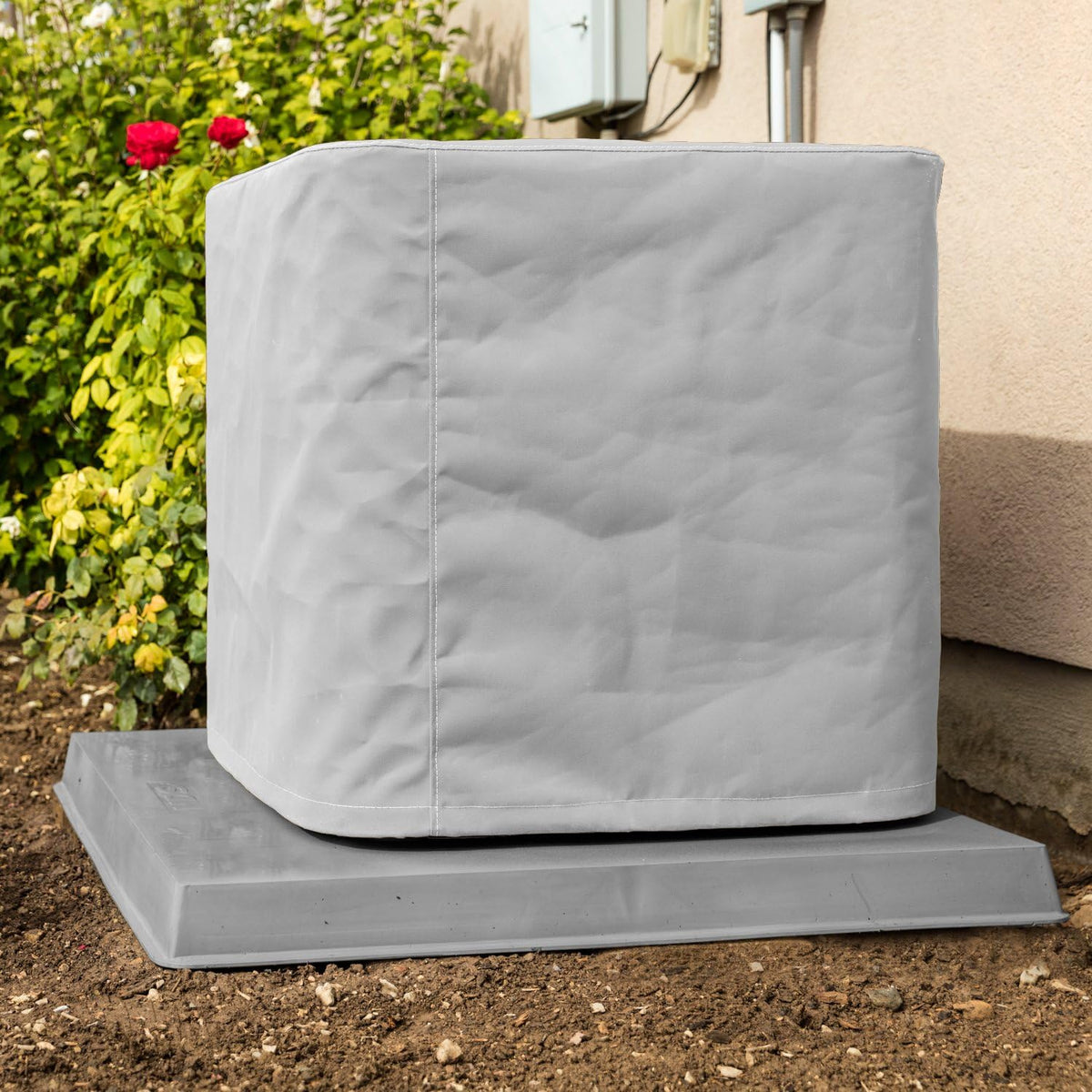 Outdoor Air Conditioner Cover Gray D1959