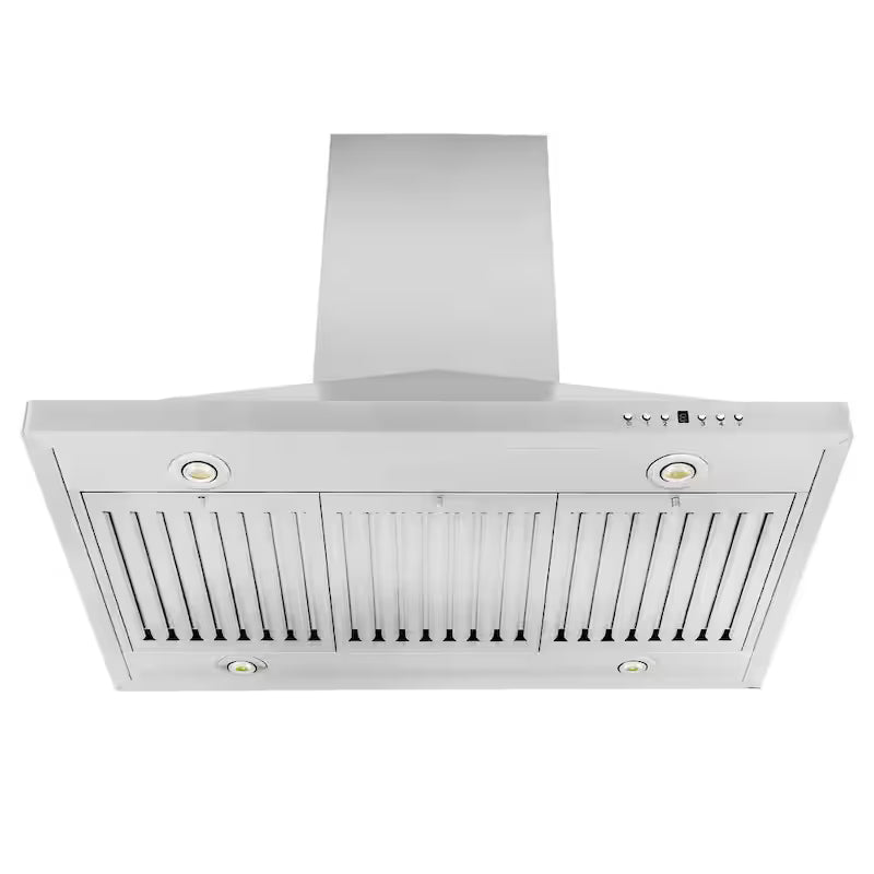 30 in. 400 CFM Convertible Island Mount Range Hood Z470
