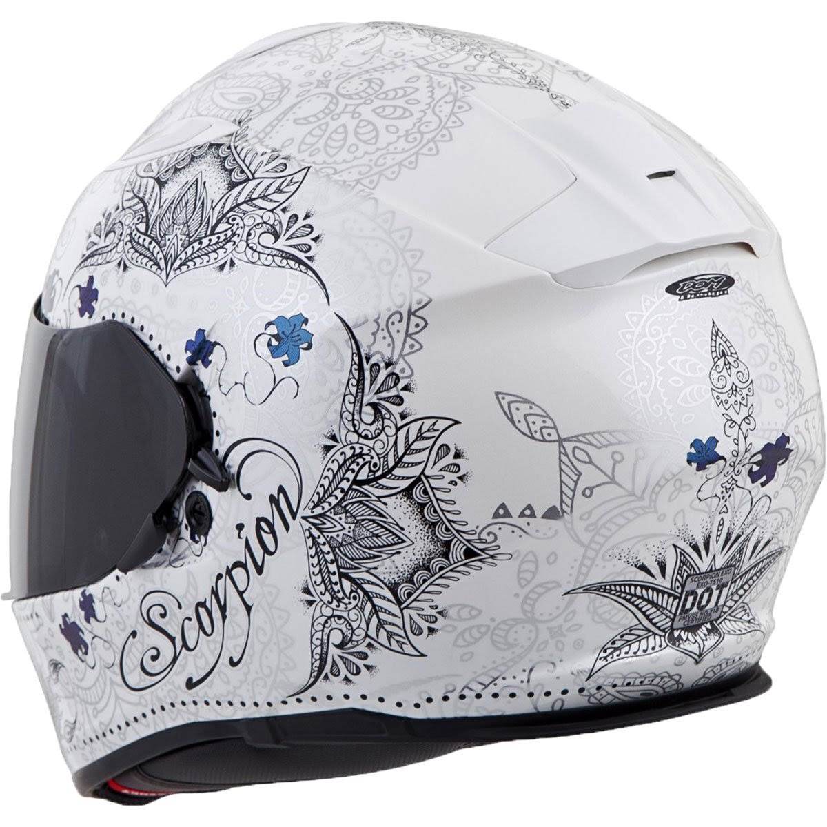 White/Silver XL Helmet X186