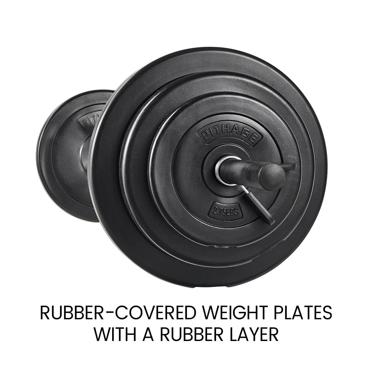 45 lbs Adjustable Barbell Weight Set D382