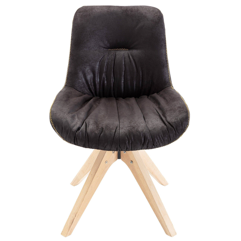 Swivel Side Chair Black I766