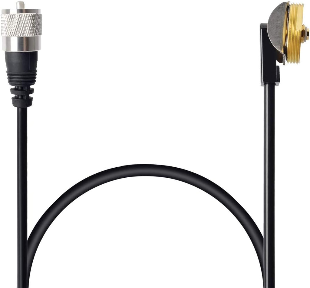 Dual Band Mobile Radio Antenna with NMO Connector and 13ft RG58 Coax Cable Y8695