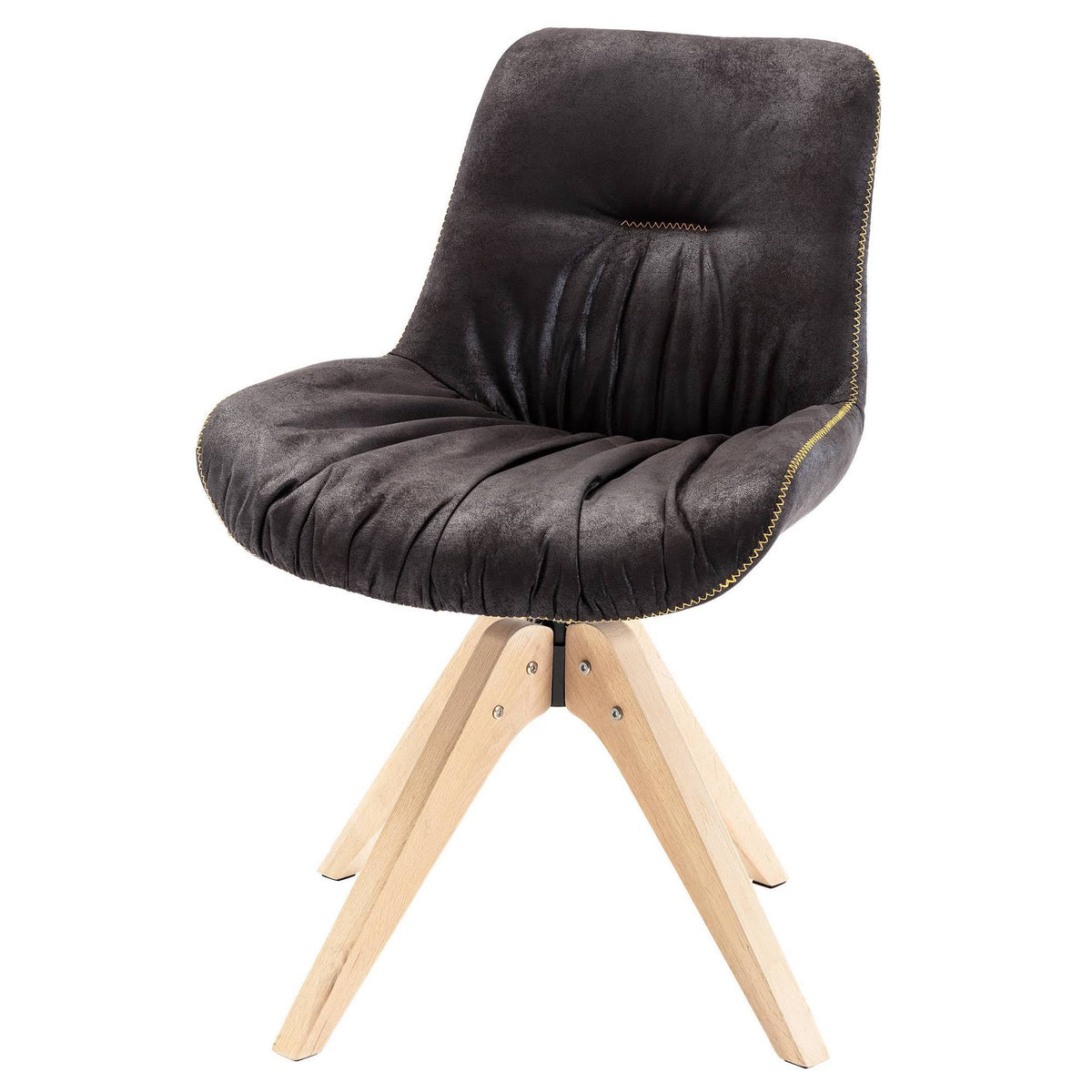 Swivel Side Chair Black I766