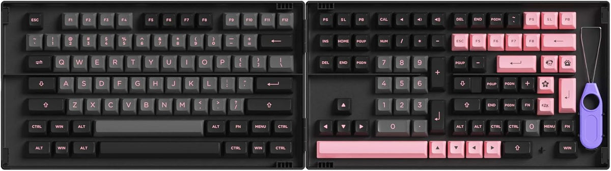 158 Keys PBT Double Shot Keycap for Mechanical Keyboards R91239