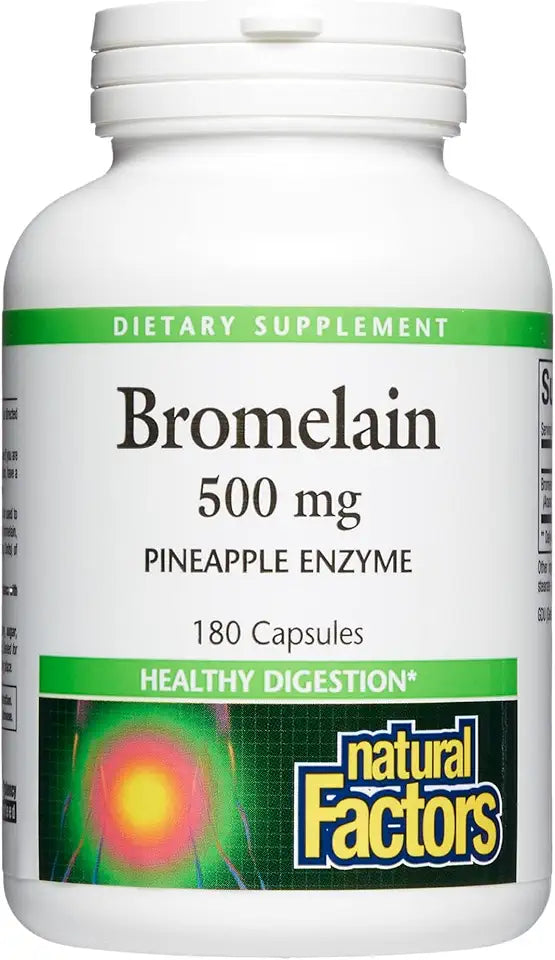 Bromelain 500 mg 180 Capsules G842618