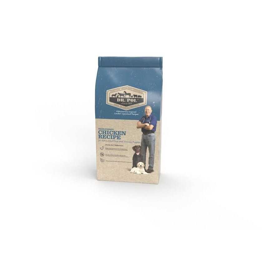 High Energy Chicken Recipe Dry Dog Food S5677