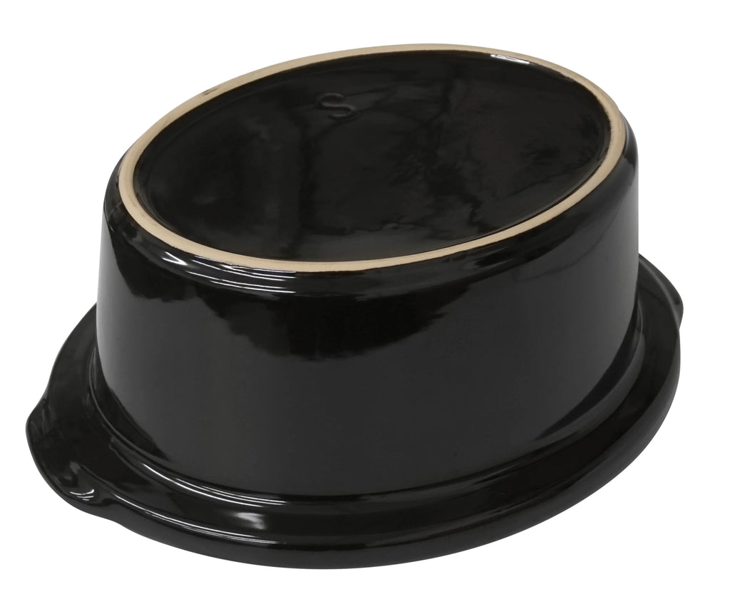 8 Qt Black Stoneware Slow Cooker Insert M36115