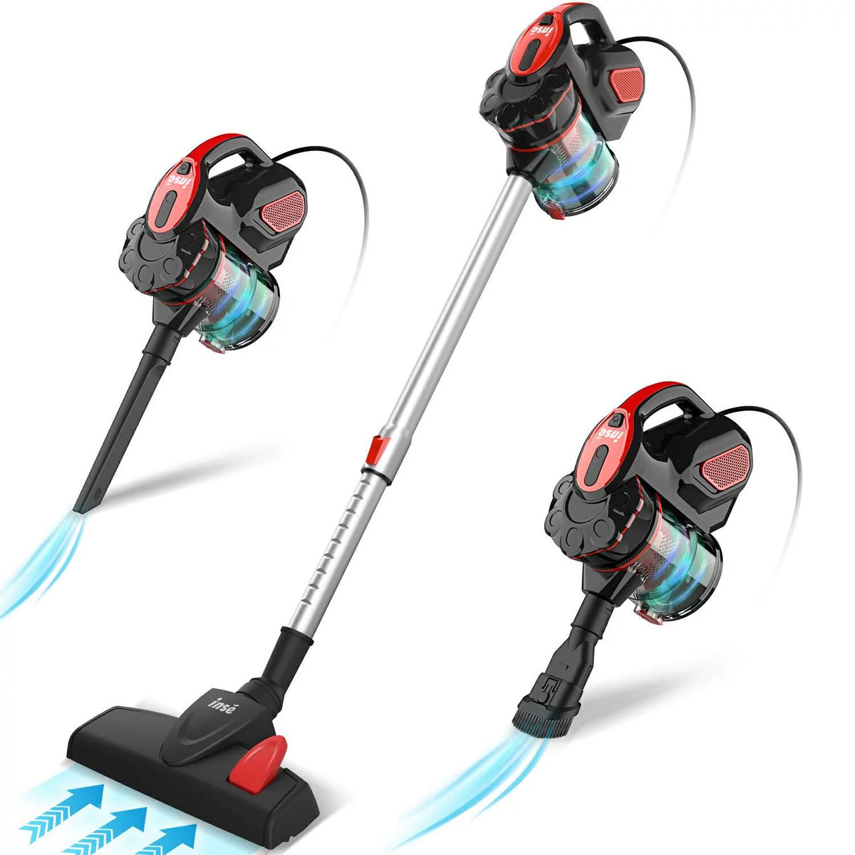 Corded 3 in 1 Stick Vacuum 18kPa 600W T425543