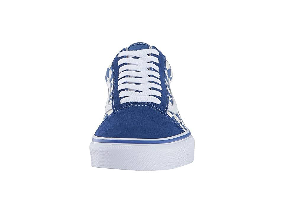 Blue Checkerboard Vans Shoes I7380