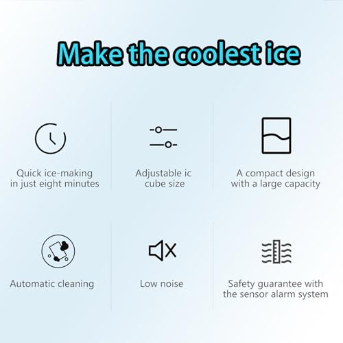Counter Top Electric Ice Maker Machine with 1.3L, Black N734828