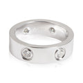 18k White Gold Diamond Ring 0.46 CTW Pre-Owned F719