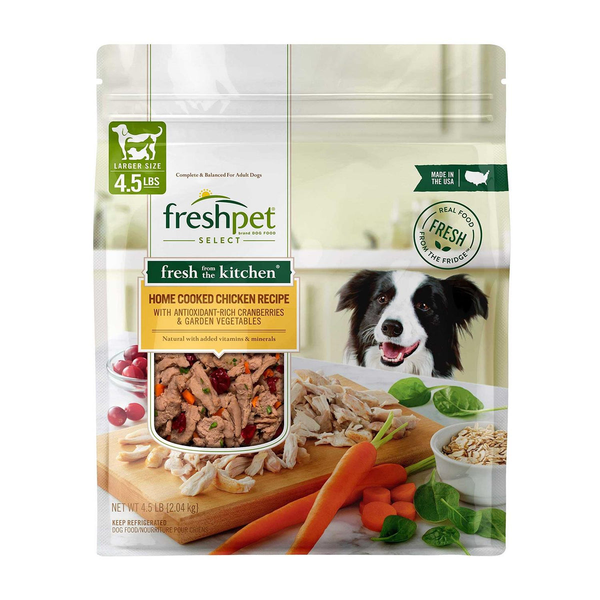 Fresh from the Kitchen Select Home Cooked Chicken Recipe Dog Food T9780