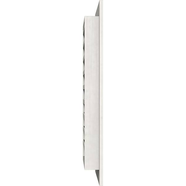 32 inchw x 14 inchh Primed Western Red Cedar Gable Vent V165961