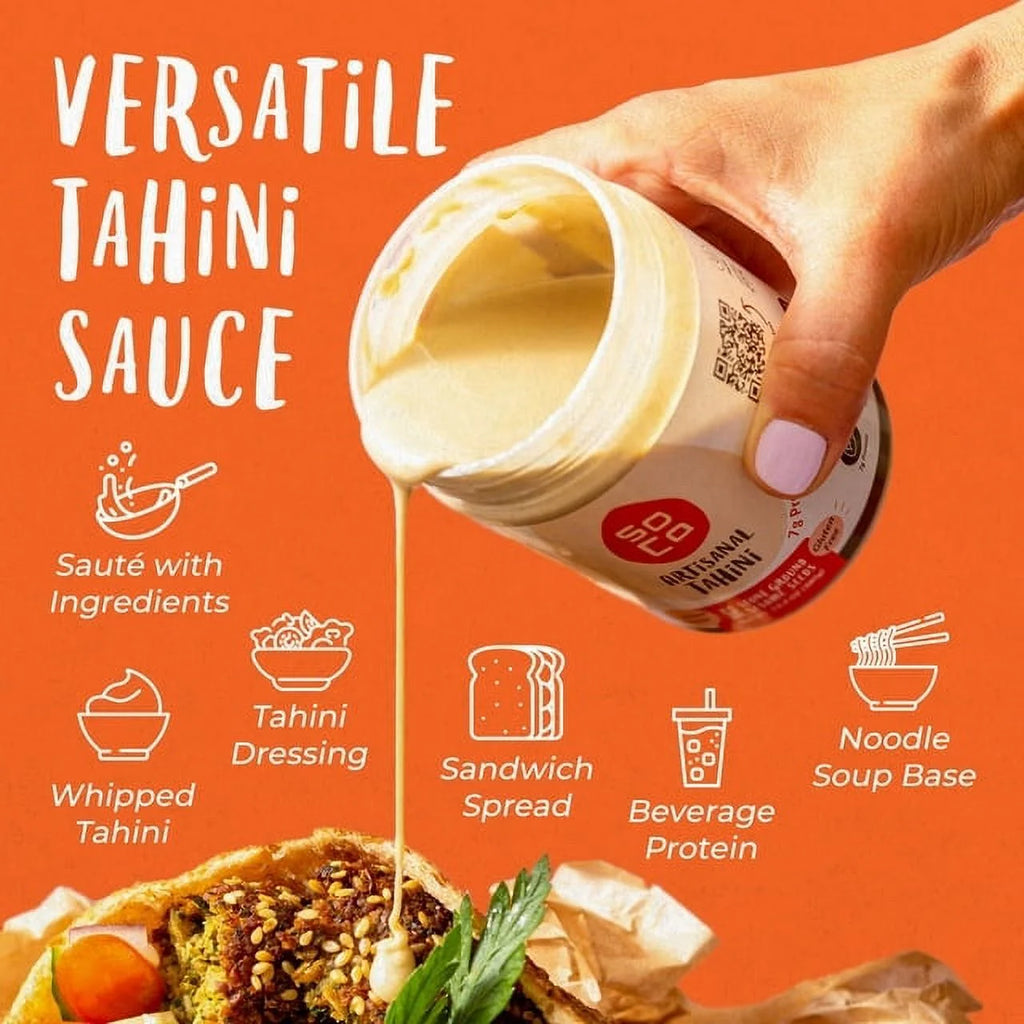Tahini Paste, 13.4 oz, Pack of 6 K29805