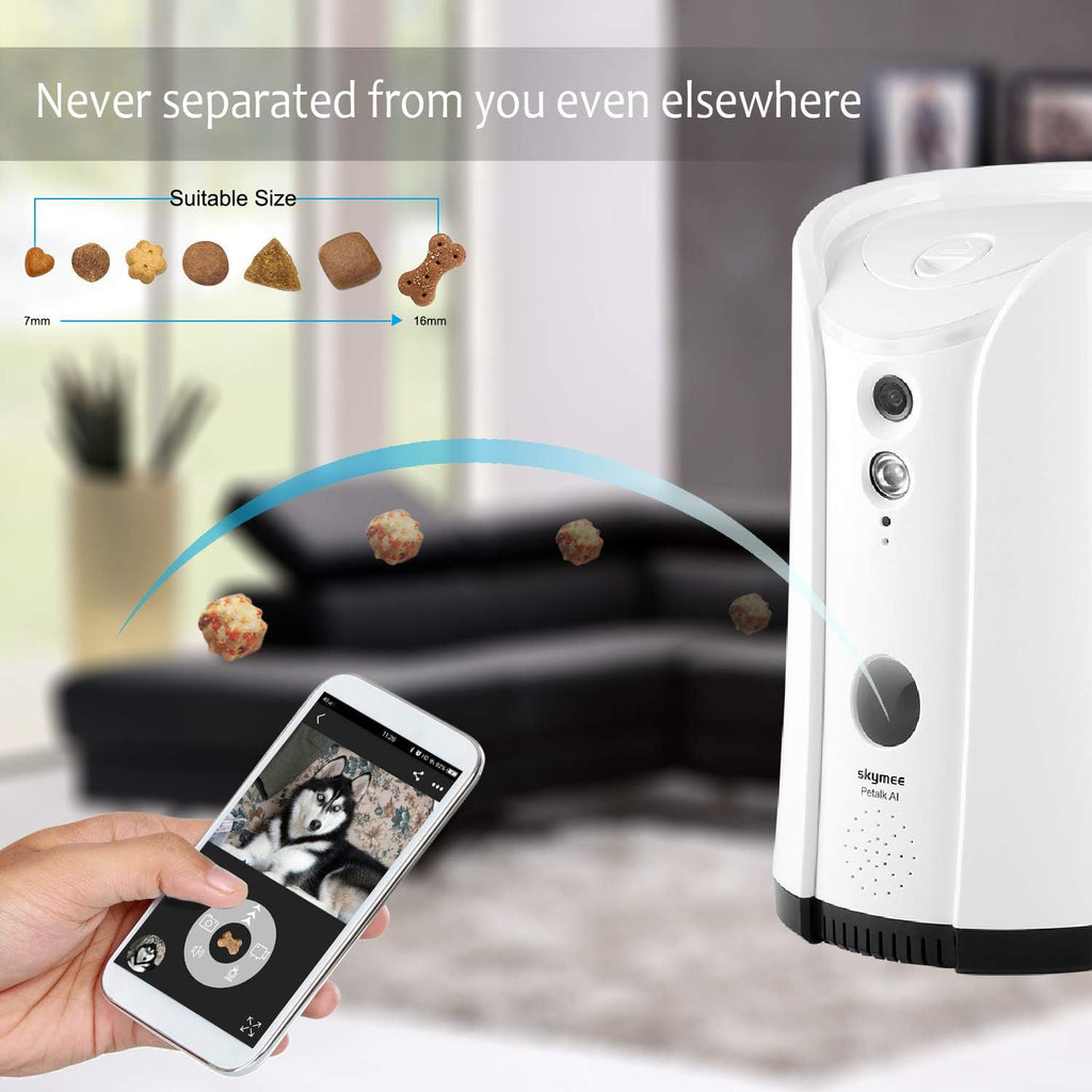 WiFi Remote Pet Camera with 180° PTZ and Night Vision A57143