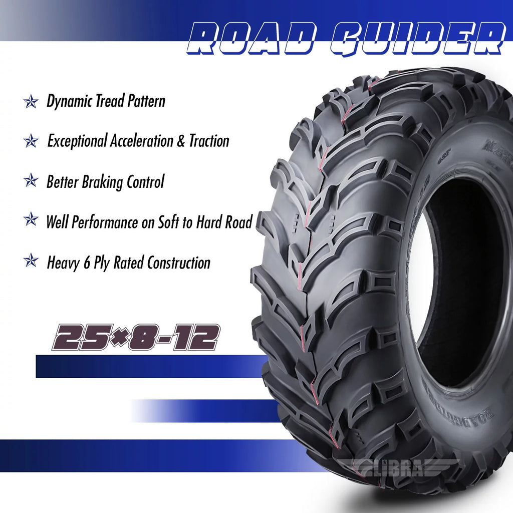 ATV/UTV Tires 25x8-12 Set 2 I674