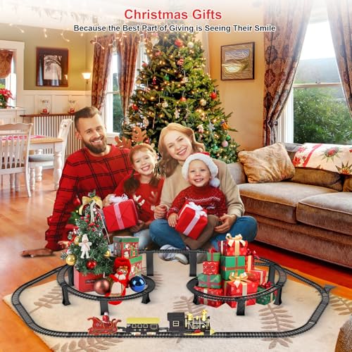 Electric Train Set with 3D Elevated Tracks X951426