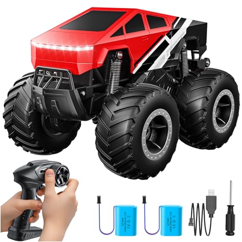 4WD Amphibious RC Off-Road Pick-up Truck 1:16 Scale Red R15749