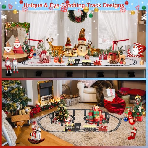 Electric Train Set with 3D Elevated Tracks X951426