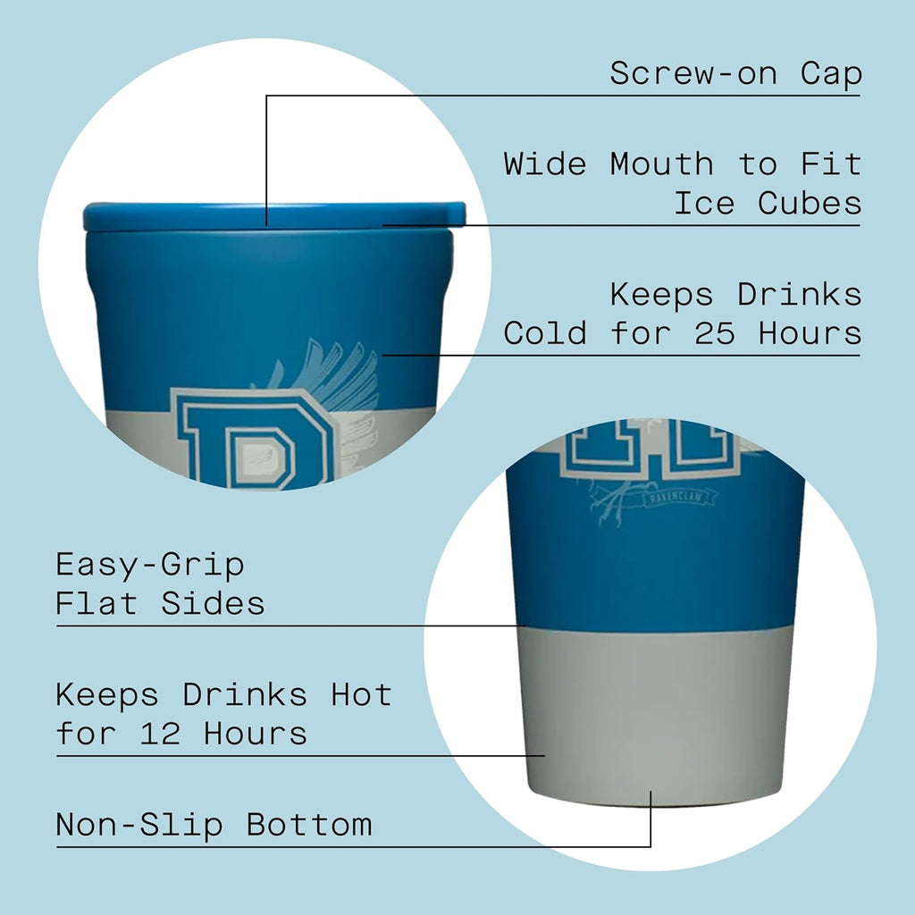 Insulated Water Bottle With Lid, 16 Oz V73856