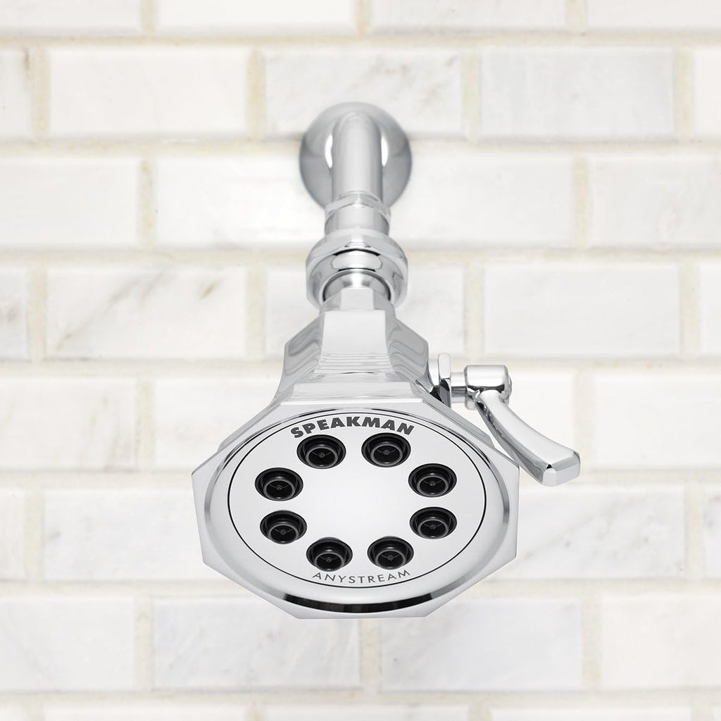 Polished Chrome Shower Head, 2.0 GPM R52603