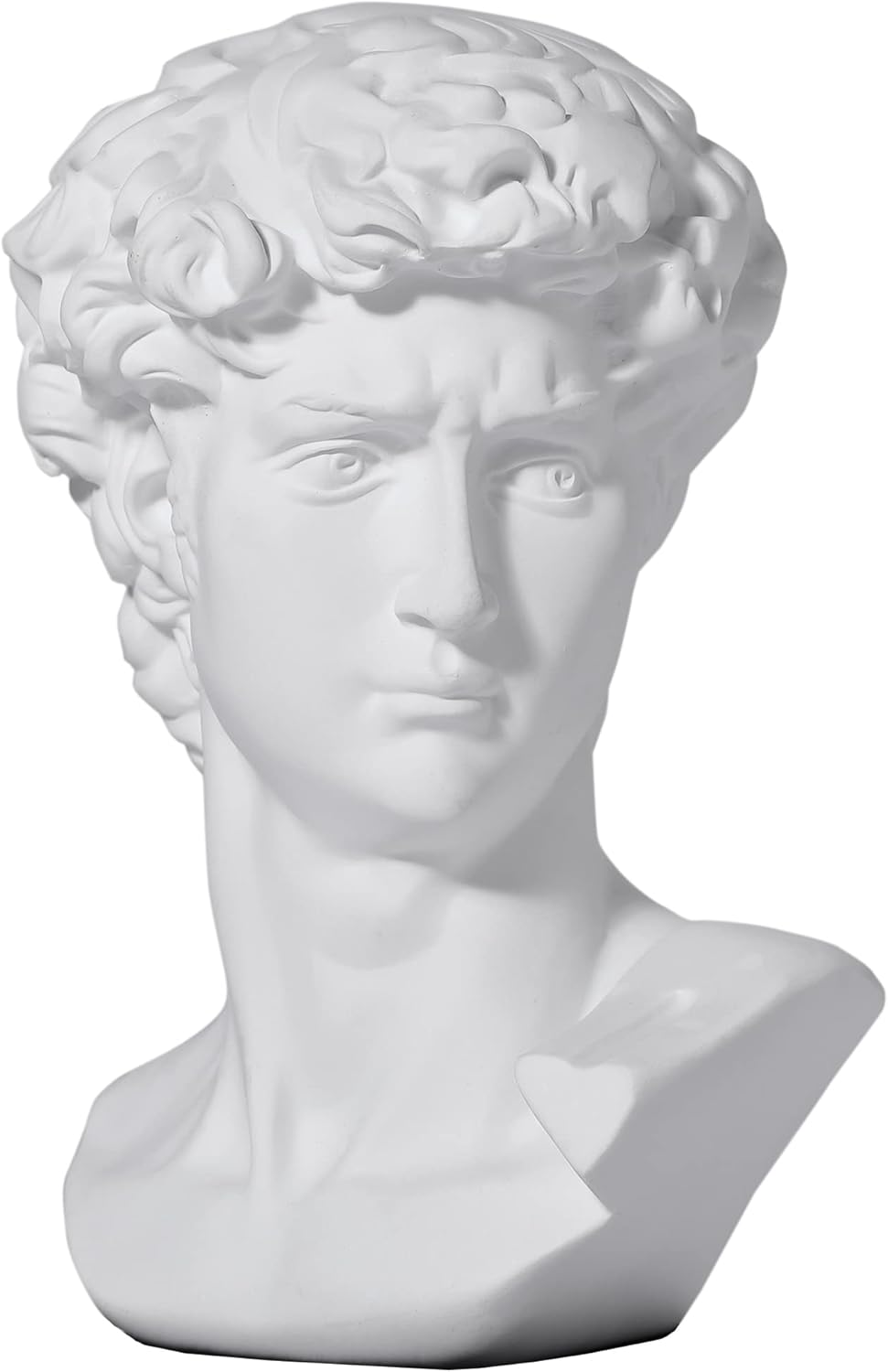 Greek Statue of David Head Bust Sculpture Figurine A369