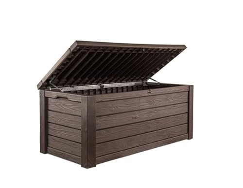 150 Gallon Resin Outdoor Storage Deck Box M1012