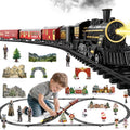 Large Electric Train Set with Realistic Sound, Lights and Smoke N662