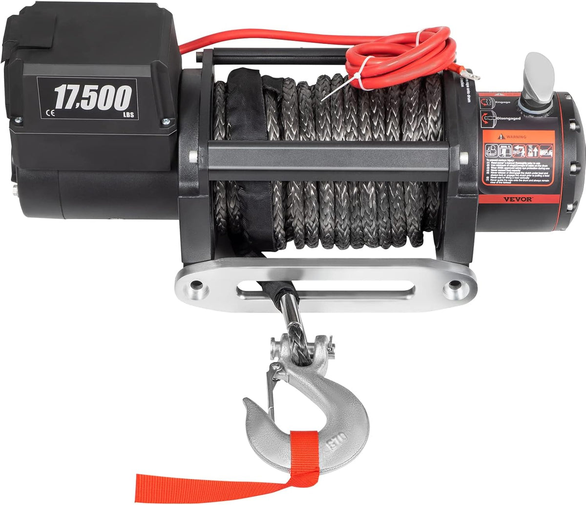 17500lb 12V Electric Winch with Wireless Remote Control Q5588