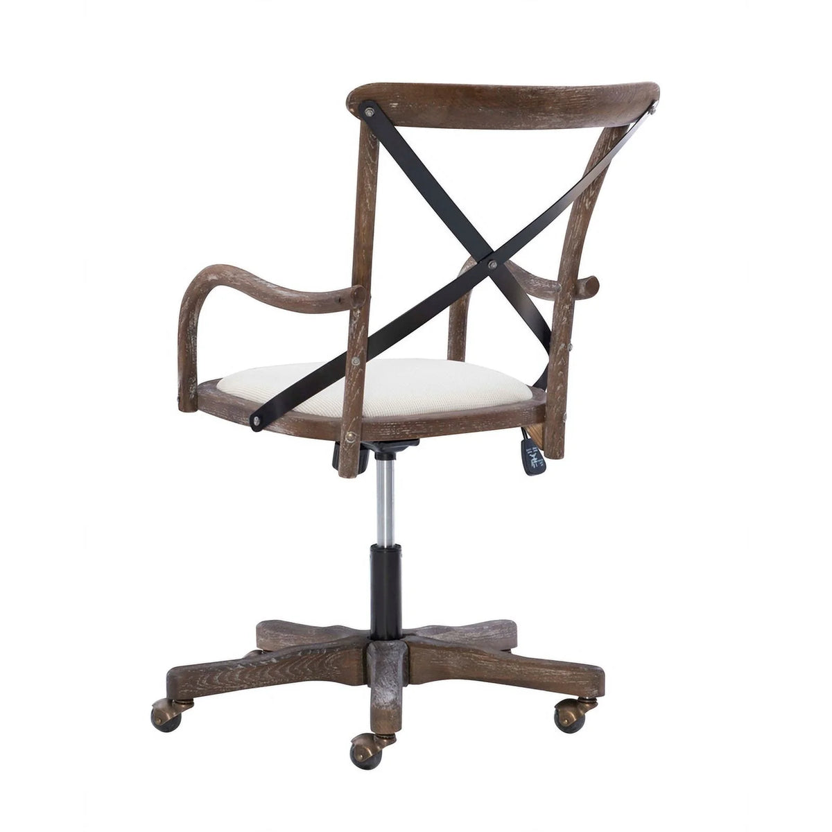 Adjustable Swivel Brown Office Chair A972