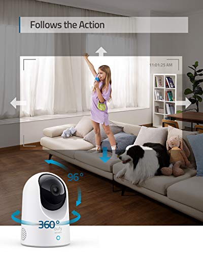Indoor Cam, Pan & Tilt, 2K Wi-Fi Plug-in, Night Vision U698199
