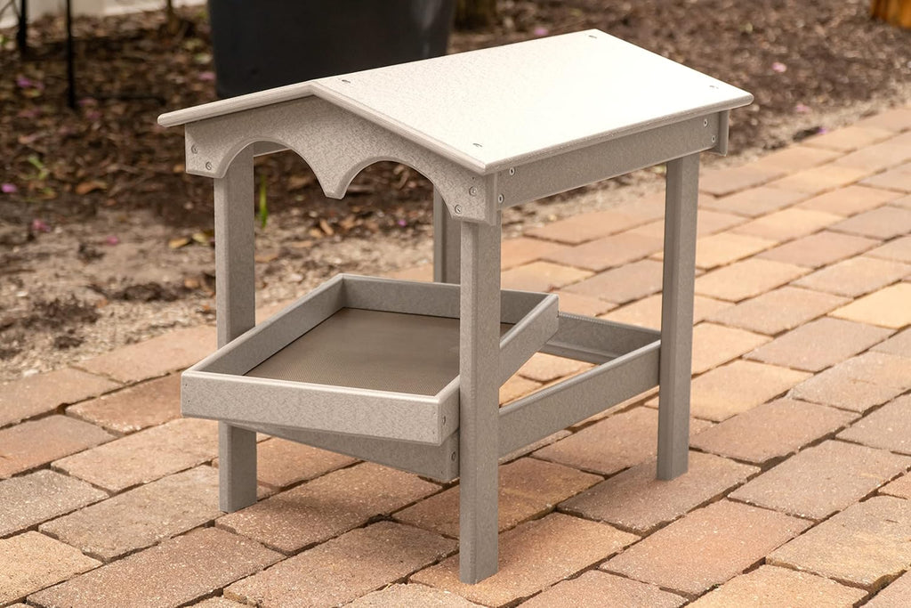 Large Covered Ground Feeder with Removable Tray R6441